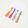 Handmade Multi-color Woven Polyester Keychain Bag Pendant Ornament