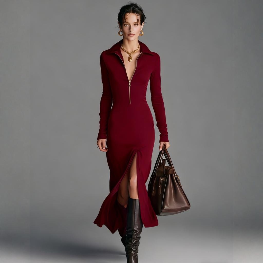 Women's Fashionable, Casual And Elegant Dress