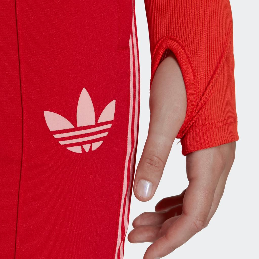 Adidas Originals Flared Tp Logo Print Stripe Slim Fit Sports Pants Women Bottoms IB2020