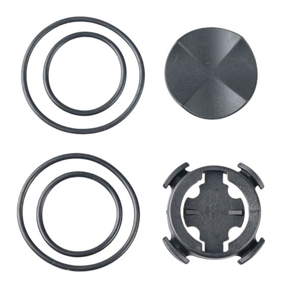 

1 комплект подставки для секундомера высокой прочности, устойчивый к деформации, противоскользящий ремешок, износостойкий кронштейн для велокомпьютера для Bryton R320/R420/750 чёрный