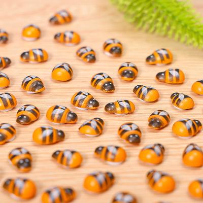 Ornements Micro-paysage, Petites Abeilles Simulées, Jolis Grains, Aménagement Paysager de Jardin Créatif, Petits Ornements Décoratifs en Résine Artisanale