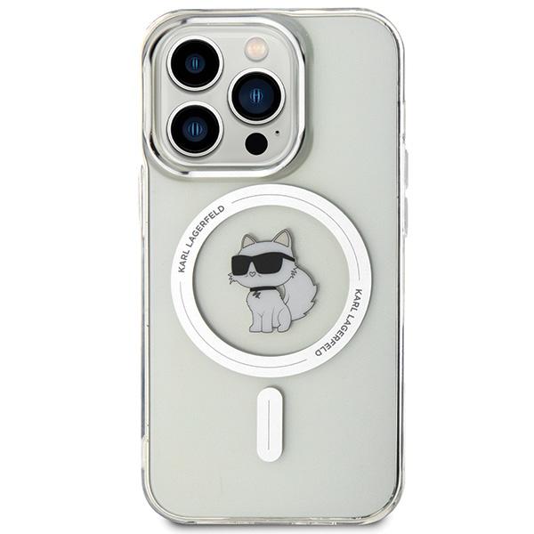Karl Lagerfeld Klhmp15Lhfccnot Iphone 15Pro 6.1 Transparent Hardcase Iml Choupette Magsafe