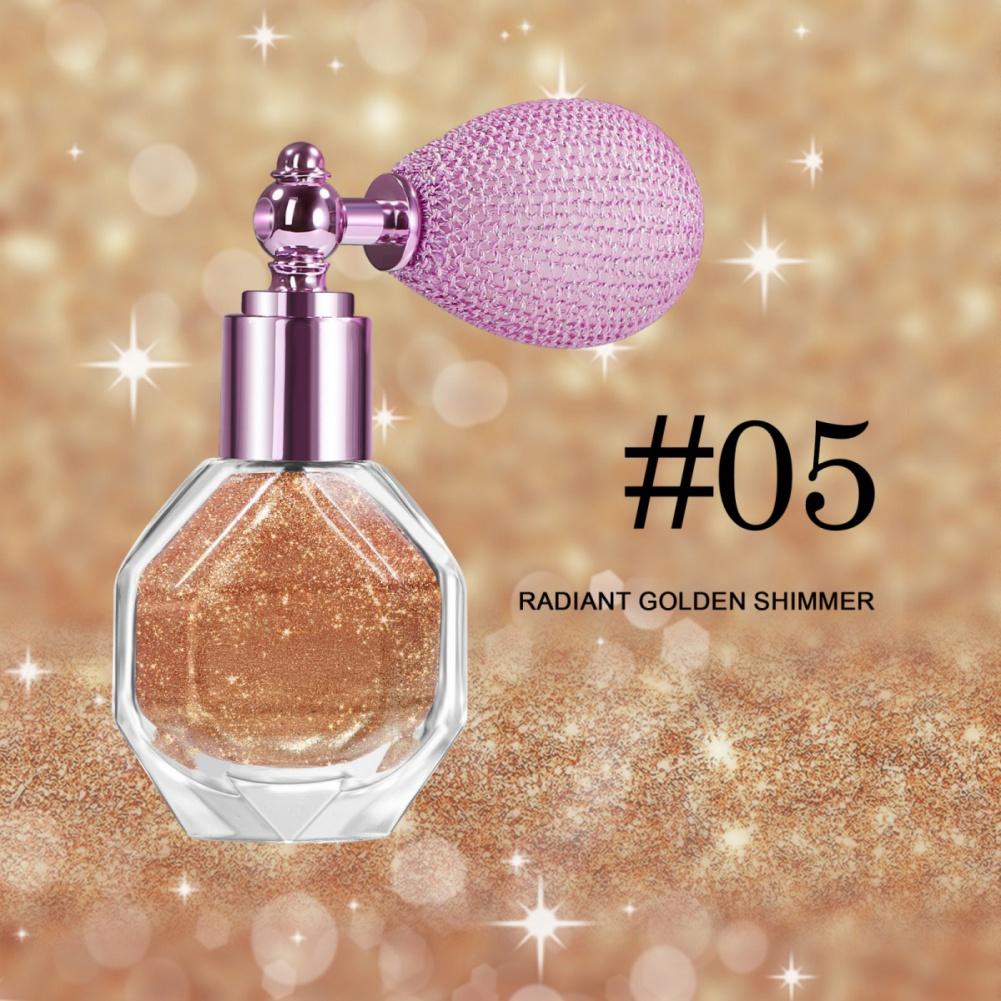 Highlighter Spray Glitzer Körper Gesicht Schimmerpuder Festliche Party Schimmer