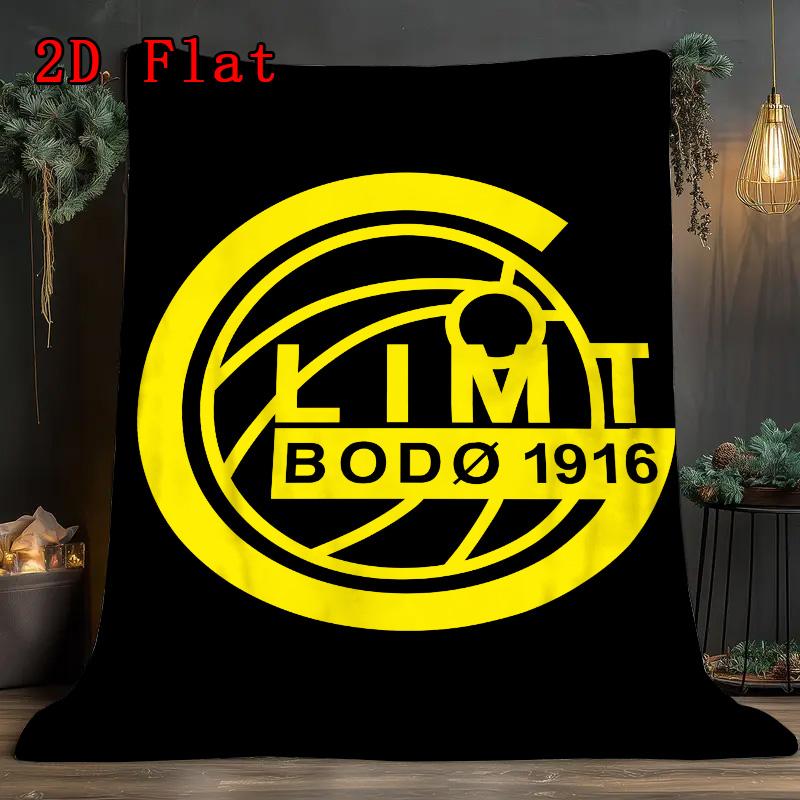 Bodo Glimt 2D plakana raksta flaneļa