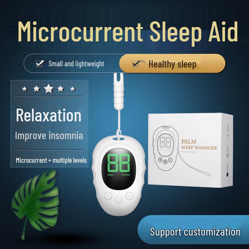 Microcurrent Sleep Aid: Handheld Stress Relief for Anxiety & Insomnia