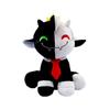 Adorable New Ranboo Sit Cute Plush Toy Black And White Smiley Sheep Doll For Kids