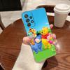 Case For Samsung Galaxy A57 A37 A56 5G A36 A55 A54 A35 A26 A07 A17 A16 A06 A34 A15 Cover Winnie Pooh Tigger Eeyore Piglet Nature