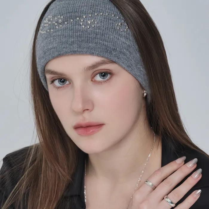 Spiral Hairband_Gray