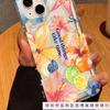 Summer breath is suitable for iPhone16promax Apple 15 mobile phone case 14 transparent 13 airbag 12 explosive 11 Europe and America