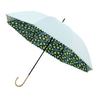 Moonbat Long Sun and Rain Light Heat UV Long Blue [Esta] Women's Parasol, Protection, Blocking, Blocking, Protection, Split, 31-230-30260-06,