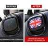 3D Epoxy Rear Seat Handle Decoration Sticker For BMW MINI ONE COOPER F56 F57 Chair Back Handle Decals Protect Cover Accessories