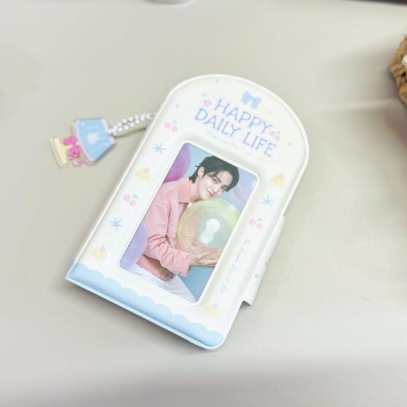 3 Inch 32 Pockets Photo Album Photo Card Postcard With Button Card Star Album Lomo Card Collector Card Photo Card Binder