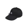 Adidas Front Logo Cotton Duckbill Cap Unisex Hats Black IM5284