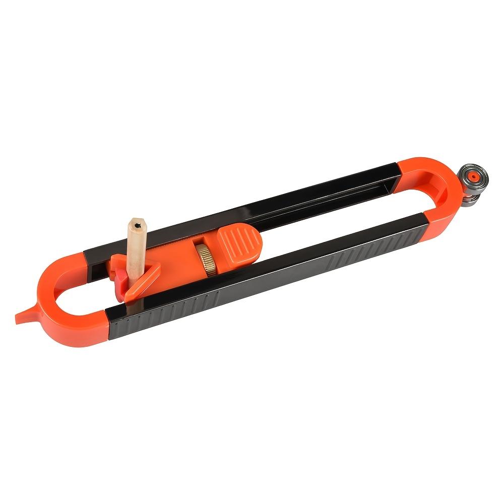 Accurate Woodworking Measurement Tool Set - Profile Scribing Ruler With Lock & Adjustable Irregularity Radian!