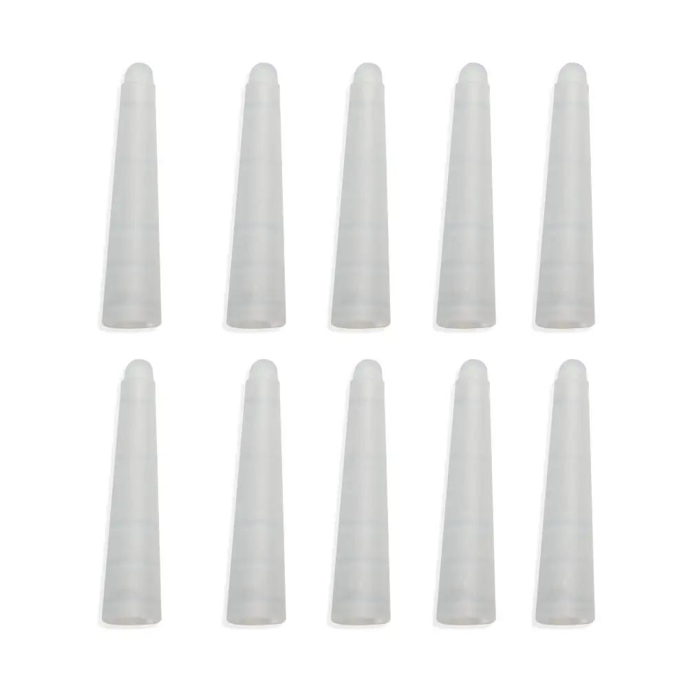 

10Pcs Transparent Soft/Hard Tool Parts Protect Cases Grafting Eyelashes Tweezers Silicone Covers Tips Tweezers Cover