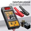 Digital Battery Voltages Tester Detector Relays Analyzers Tool for 4 Pin 5 Pin Automotive Relays Insulated Silicone Design