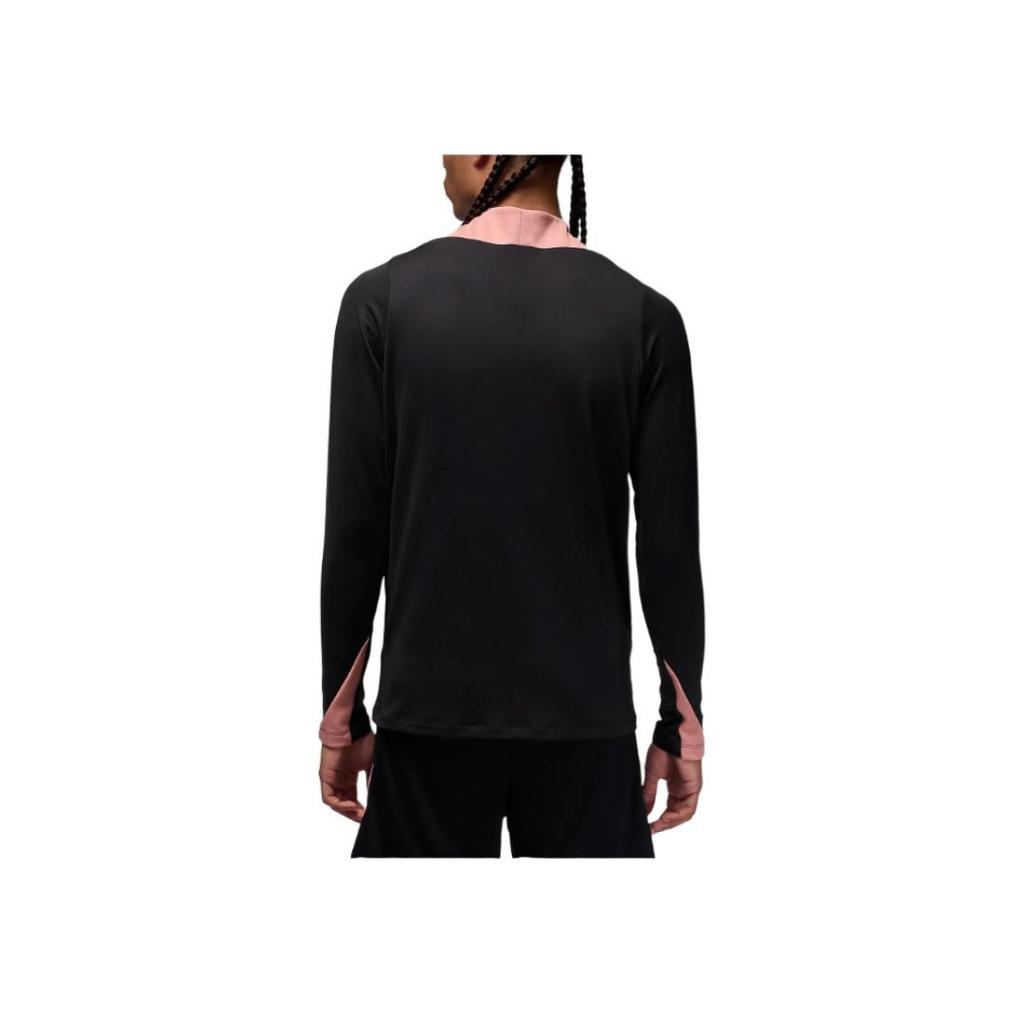 Jordan Paris Saint-Germain Dri-FIT Calcio FW24 Strike Terza Maglia Pullover Maniche Lunghe Uomo maglia Nero FQ2625-013