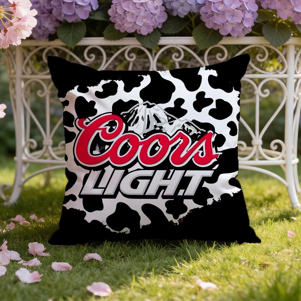 Classic C-Coors Cushion Cover Home & Car Dual-Scene Pillow Cover: Reversible for Premium Comfort