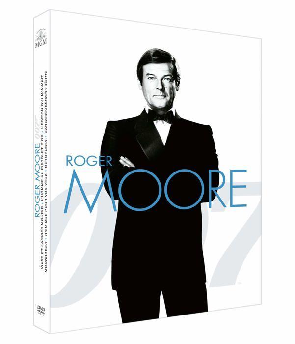 Dvd film Mgm Coffret Roger Moore La Collection James Bond 007 7 filmů DVD