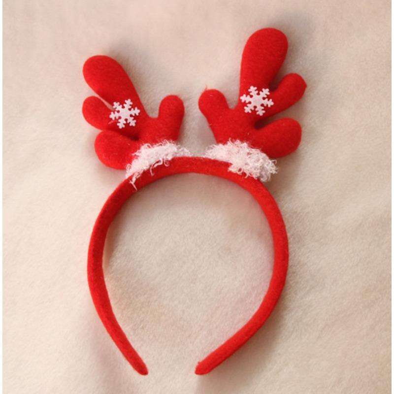 Christmas Hairband for Women Christmas Antler Hairpin Headwear  Holiday Decoration Gift Large Bow Headband Headwear Headwear
