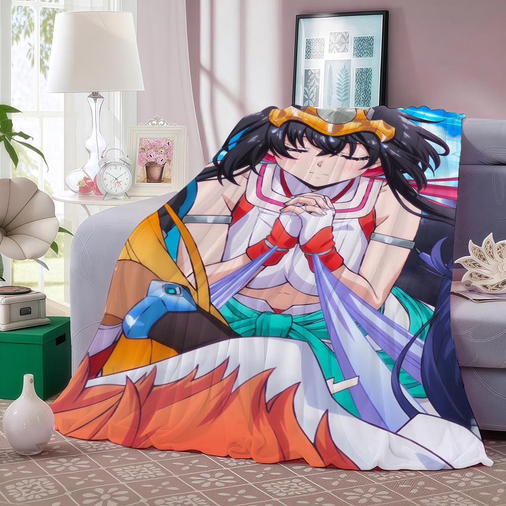 Anime Onmyo Kaiten ReBirth Verse Blanket Soft and Skin Friendly For Couch Bed Napping Bedspread All Seasons Comforter