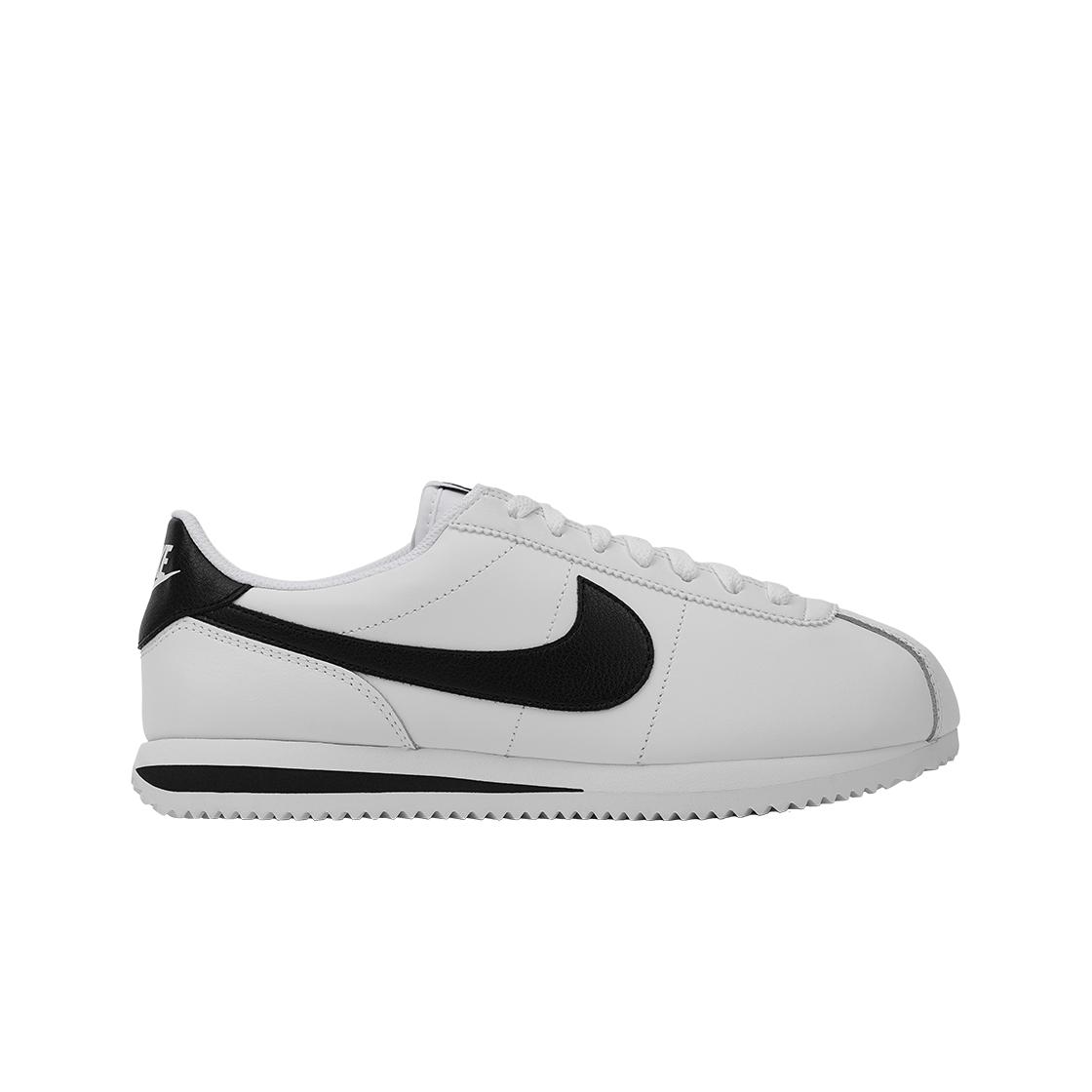 

(в) Nike Cortez Кожа Белый Черный 245