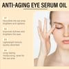 Anti Aging Eye Essence Oil Firming Brightening Reduce Wrinkle Fade Fine Lines Remove Puffiness Hydrating Smooth VC Eye Serum Oil