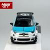 MINIGT 1:64 Abarth 595 LB-WORKS x Abas Works IZTK MGT alloy car model 1051