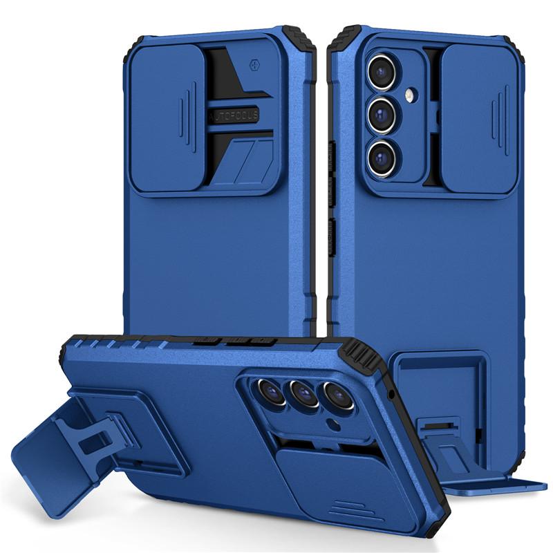 Für Samsung Galaxy A14 A24 A34 A54 Hülle Kameraschutzhalter Ständer Silikon Stoßfeste Panzerhülle Für Galaxy A04 A04S A04E