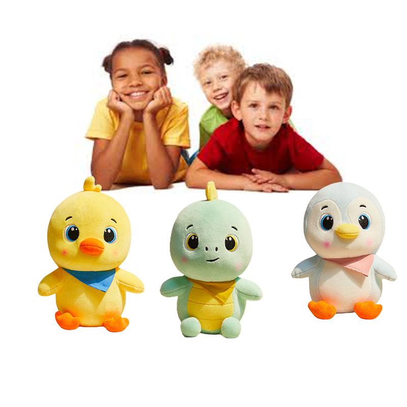 Penguin Chicken Dinosaur Plush Toy Children Birthday Companion Present Doll Gift
