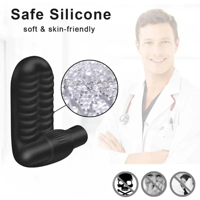 Silicone Finger Vibrator for Women Clit Stimulator G-spot Vibrator Clitoral Stimulation Massager Female Masturbation Sex Product