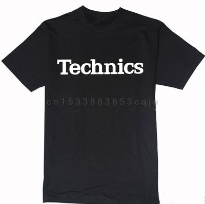 TECHNICS LOGO T SHIRT DJ 1200 TURNTABLE MUSIC VARIOUS COLORS SIZES M-2XL Comfortable Casual Sh