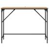 Artisan Oak Console Table 100 x 32 x 75 cm Engineered Wood