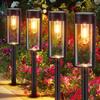 LED Solar Lawn Light Rainproof Tungsten Landscape Lamps Garden Ambience Decoration Outdoor Lighting Path Yard Patio Floor Lamp