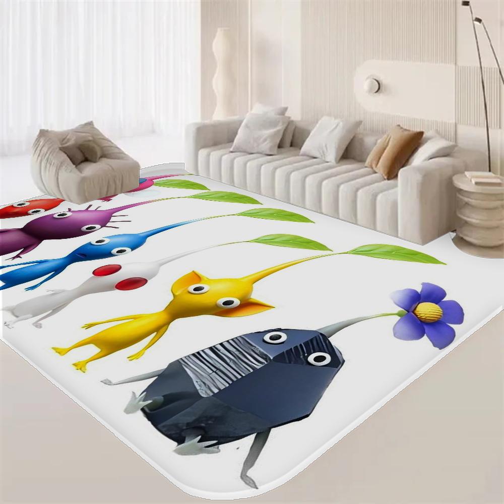 P-Pikmin Game Room Kitchen Mat Cheaper Anti-slip Modern Living Room Balcony Printed Modern Home Decor