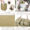 Hakuva Chululu Lumo Mini Shoulder Camera Bag AMZSCH-LUMSOV Olive Lightweight Everyday Use Pouch