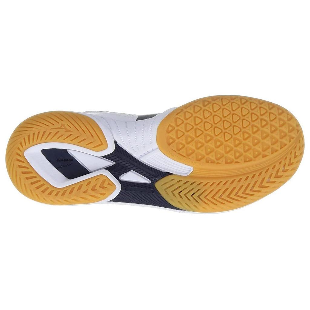 Mizuno Wave Drive 9 Comfortable Shock Absorbing Low Top Training Shoes Unisex Training Shoes White Navy 81GA220514