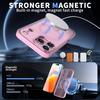 For iPhone 17 Pro Case Compatible with MagSafe Kickstand TPU + Acrylic Phone Cover