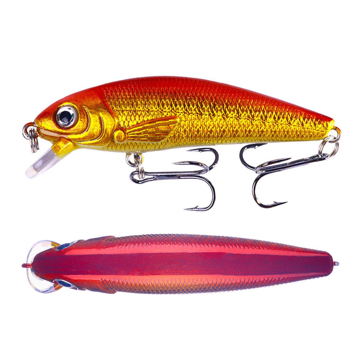 Lure Bait Micro Floating Minnow8g10Color Bionic Hard Bait Freshwater and Saltwater Universal Long Casting Fake Bait Fishing Bait