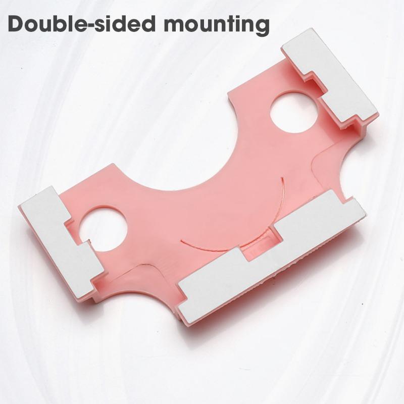 Car Sun Visor Card Clip Sunglasses Storage Box Magic Tape Clip Universal Auto Truck Internal Card Holder Sunshade Accessories