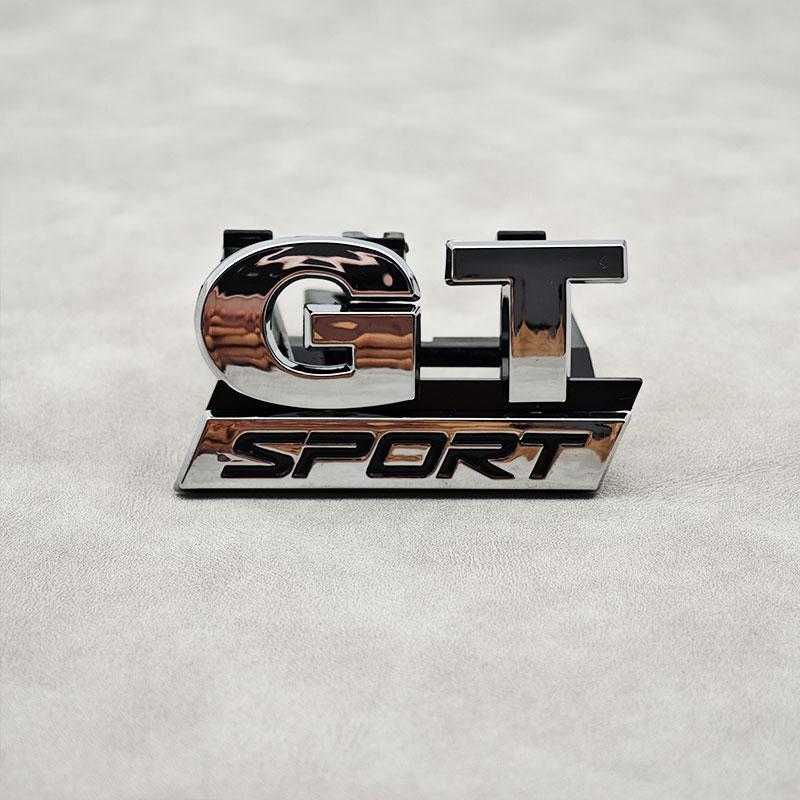 Dla VW Volkswagen Jetta MK5 Golf 3D ABS Logo GT Sportowe Godło Odznaka na Przednią Kratkę Samochodową Dla Volkswagen VW Polo Golf 5 MK5 Passat B5