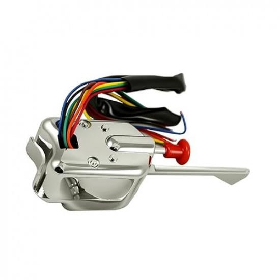 Universal Street Hot Rod Chrome Turn Signal Switch for 12V Heavy Duty Vintage Ca
