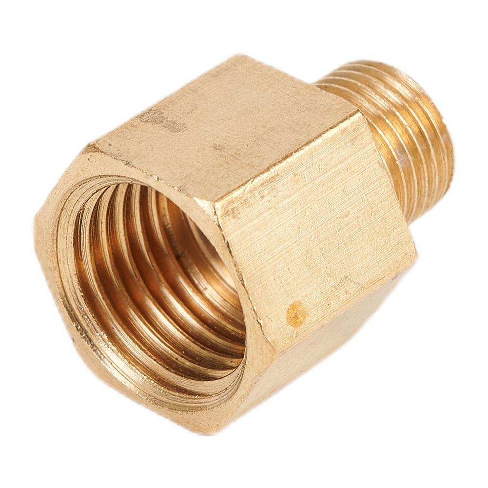 1/4" Female NPT Brass Fitting Pneumatic Straight Replacement Adapter Pipe