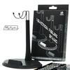 Wanda-b Figure Stands, Set of 4, 1/6 Scale, for Hot Toys Figures, Stylish Display Window Display, Doll Stands, Hot Toys Figure Name Plate Included