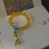 Temple-Style Fluorite Lion Bracelet - Ethnic Design for Women