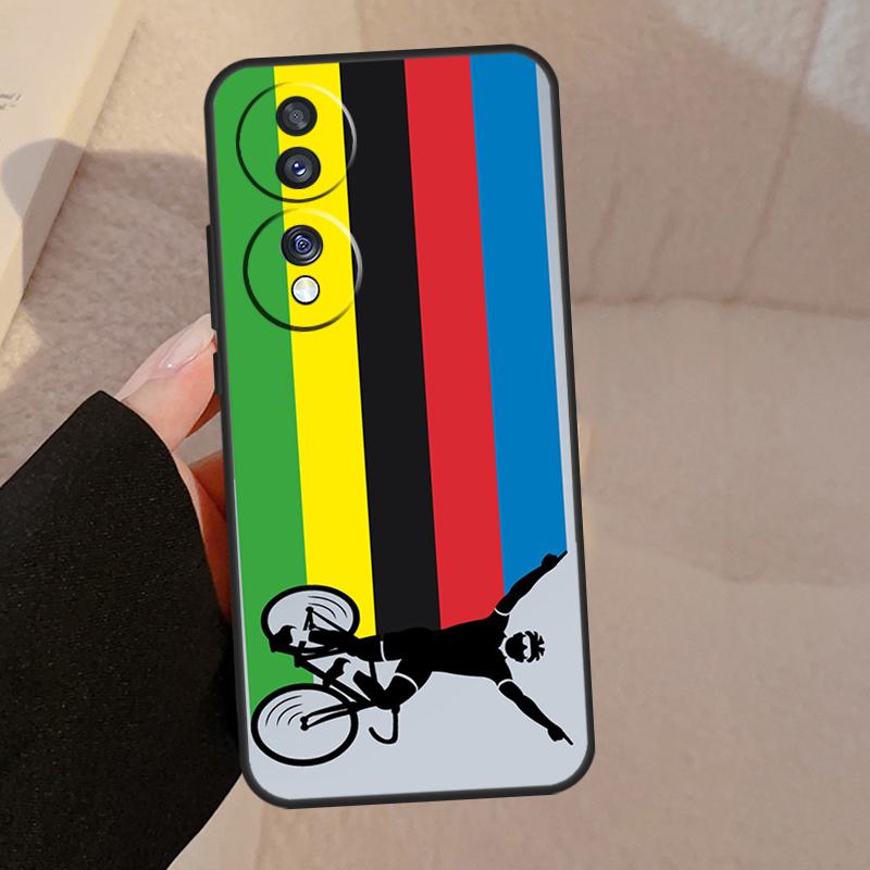 Cycling Bike Case For Honor X9b X9a X8a X7a X6a X6 X7 X8 X9 8X 9X Honor Magic 5 Pro 50 70 90 Lite Cover