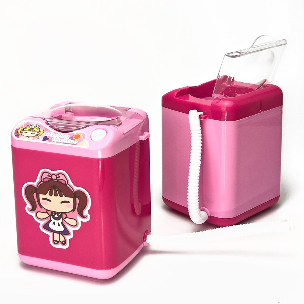 Portable Electric Makeup Brush Cleaner Puff Beauty Egg Makeup Brush Cleaner Play Toy Cleaning Machine Quick Cleaner Cleaning