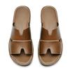 Fashion Summer Casual Leather Slippers New Arrival Mens Flip-flops Comfy Muller Shoes Fashion Casual Beach Sandals Men Wading Aqua Flats