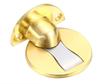 Invisible Magnetic Door Stopper Stainless Steel Punch-free Windproof Mechanical Self-locking Door Stop Door Stopper