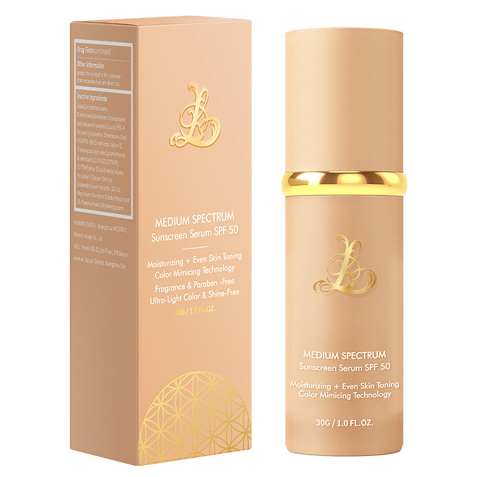4 in 1 Color Changing Foundation Hydrating Color Changing Foundation Makeup Concealer Sun Protection Longwearing & Waterproof 30g